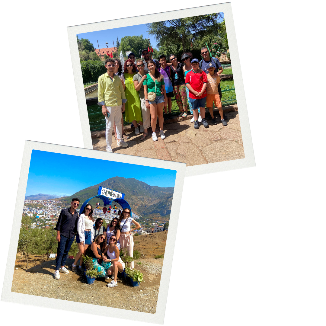 مسافرون مع فريق Morocco Moment Tours في رحلة خاصة إلى شفشاون